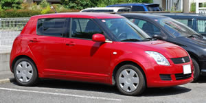 Suzuki Swift roof racks vehicle image 